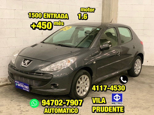 Peugeot 207 1.6 Xs Automático Hatch 1500 Entrada + 450 Mes