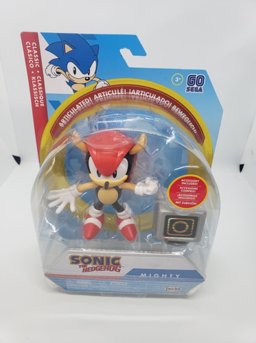 Mighty Figura Coleccionable Con Accesorio Go To Sega Jakks