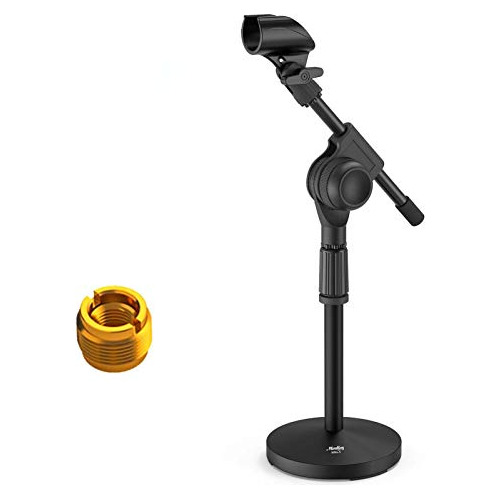 Boom Mic Stand Desk Soporte Ajustable Micrófono De Esc...