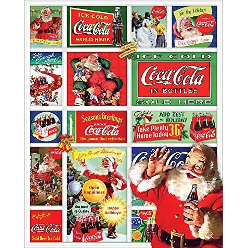 Rompecabezas De 1500 Piezas Santa's Coca-cola Navidad H...