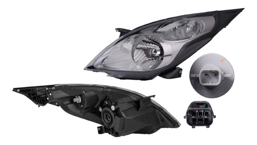 Faro Depo Chevrolet Spark 13 A 17
