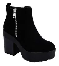 Comprar Bota Rockera Tierra Bendita 9aa6 Tipo Gamuza Comoda De Dama
