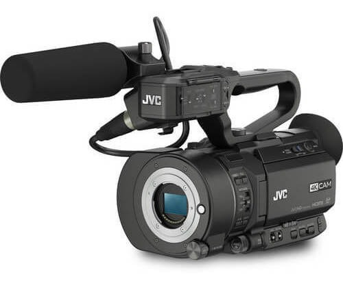 Filmadora Jvc Gy-ls300 4k Handycam Full Frame Com Streaming 