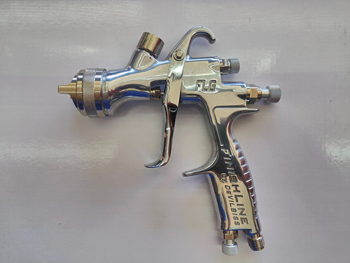 Pistola De Gravedad Devilbiss Flg 5 Hvlp 1.3, 1.4, 1.8mm