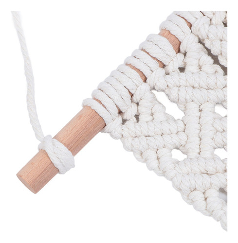 Tapiz De Borlas Tejidas Para Colgar En La Pared, Decoración