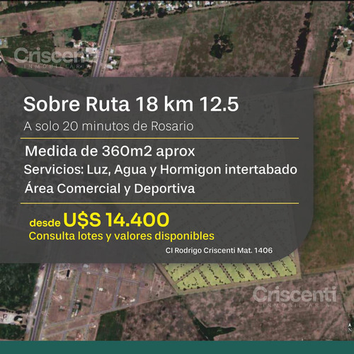 Terrenos En Villa Amelia - Financiación