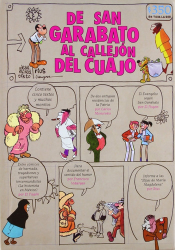 De San Garabato Al Callejón Del Cuajo, De Carlos Monsiváis. Editorial Rm, Tapa Blanda En Español, 2009