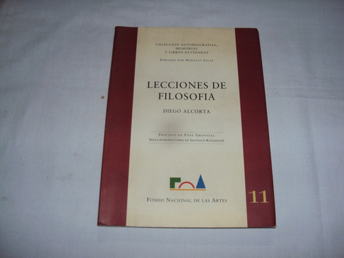 #ñ Lecciones De Filosofia - Diego Alcorta