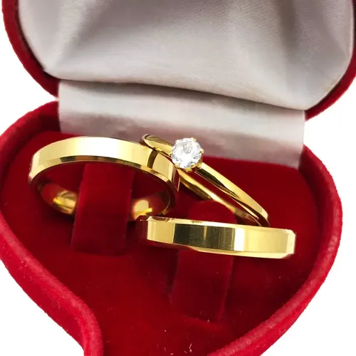 ALIANÇAS DE NOIVADO E CASAMENTO