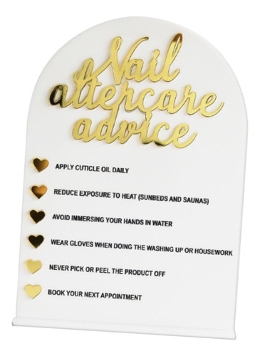 Nail Art Display Board Falso Nail Tip Showing Estilo C