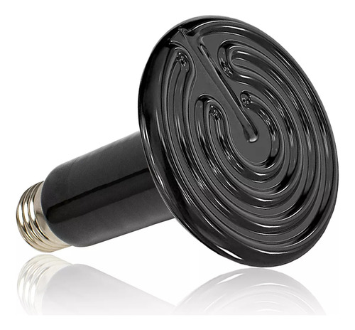 Foco Cerámica 100w Acuario Reptiles Luz Nocturna
