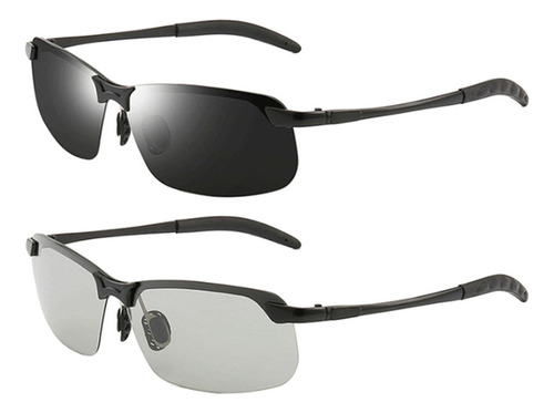 2 Gafas De Sol Polarizadas Para Hombre, Gafas De Conducción
