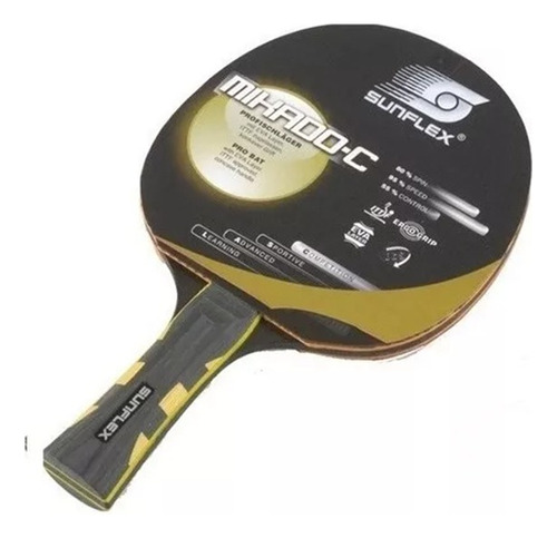 Paleta Ping Pong Tenis De Mesa Sunflex Mikado -c