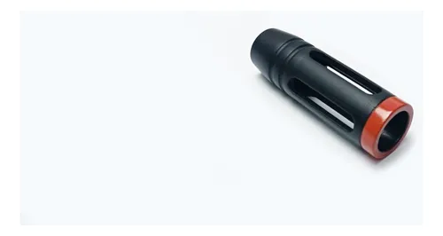 comprar Flash Hider V6 Para Airsoft Aeg M4 M16 Rosca 14mm Esquerda