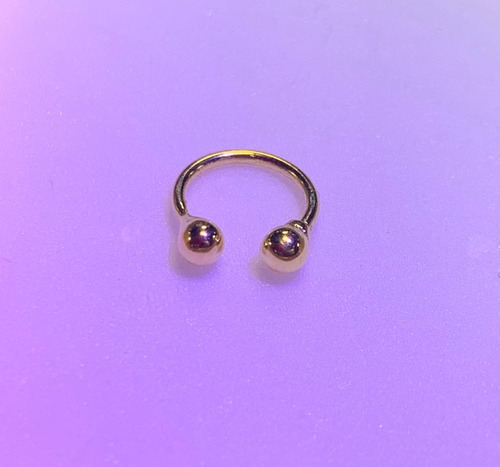 Piercing En Oro 18k Ley 750 