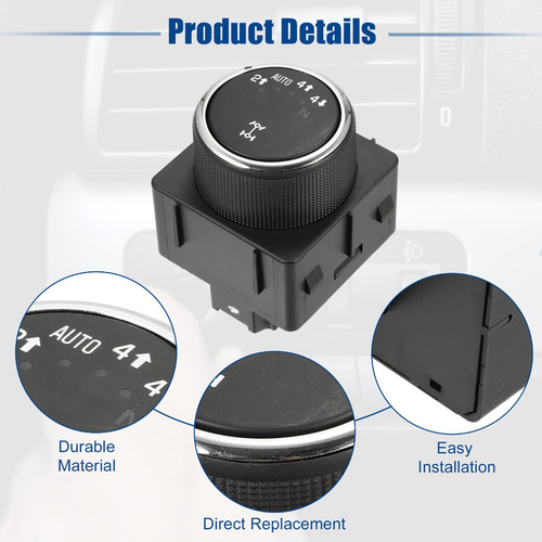 1 Interruptor Selector De Control 4x4 4wd Para Chevrolet Fro