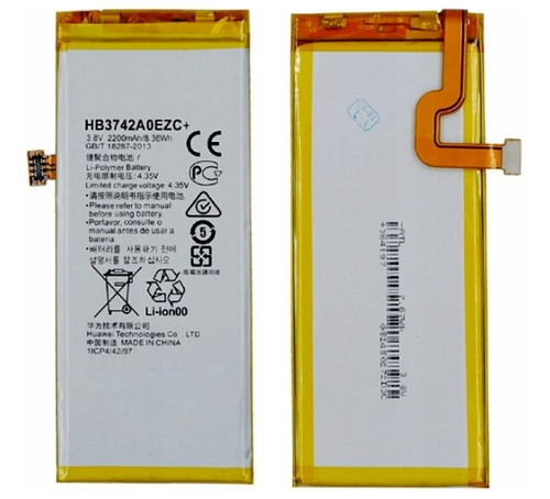 Pila Bateria Ion Litio Hb3742a0ezc Para Huawei P8 Lite E/g