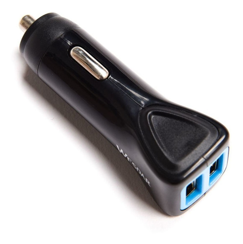Cargador Celular Auto Wesdar U1 Carga Rapida 2 Usb 5 V 2.1 A