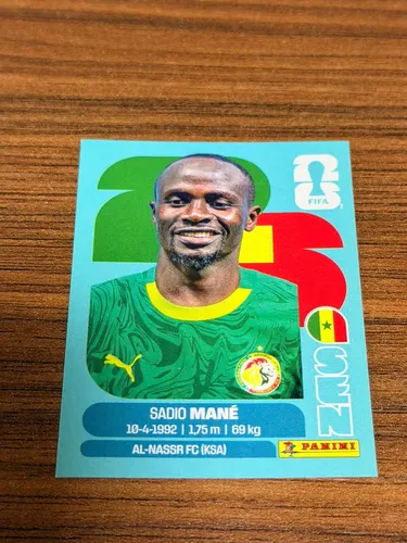 FURON V4 SADIO MANE 26.5 レア Figurinha Original Copa Mundo 2026 Panini Sadio Mané Sen 15