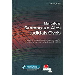 Manual Das Sentenças E Atos Judiciais Cíveis