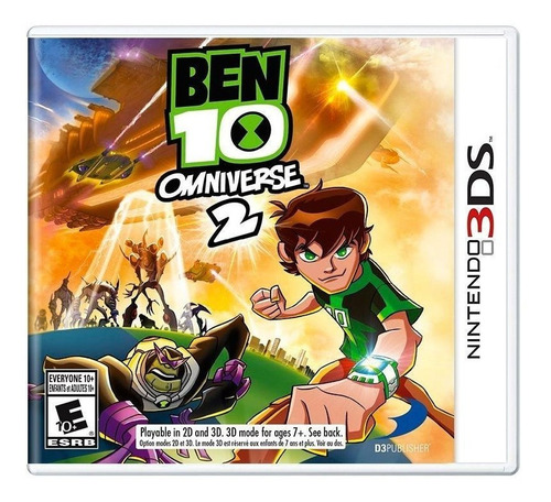 Ben 10 Omniverse 2 3ds Mídia Física Novo Lacrado