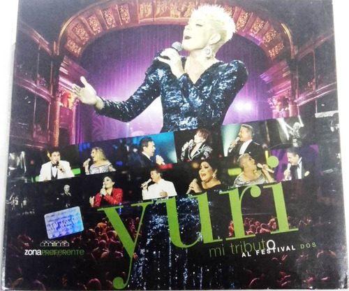 Yuri - Mi Tributo Al Festival 2 Digisleeve Dvd + Cd