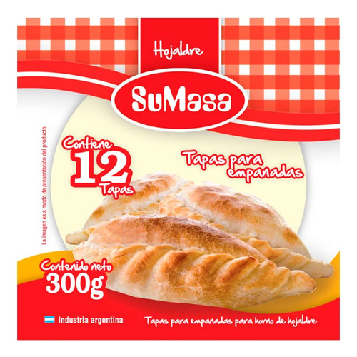 Tapa Empanadas Hojalhorno 300 Gr Sumasa Tapas/pascualinas