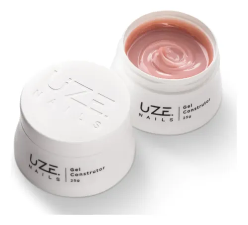 Gel Construtor 25g Uze Nails Cor Natural Elegante Cover