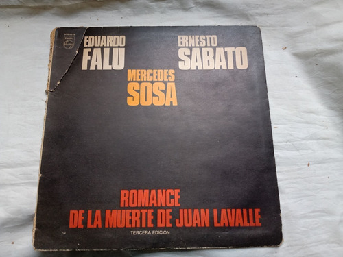 Romance De La Muerte De Juan Lavalle M Sosa E Falu E Sabato