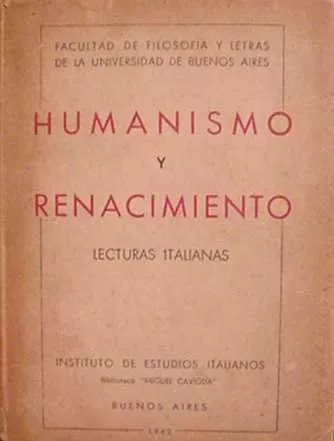 Humanismo Y Renacimiento (lecturas Italianas)