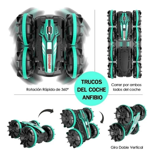 Coche Anfibio Con Conducción Doble Lado Y Rotación De 360°