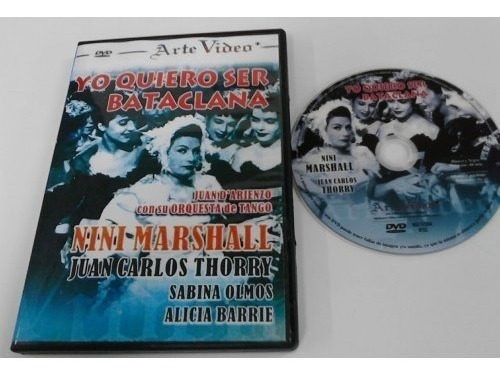 Imagen 2 de 2 de Yo Quiero Ser Bataclana - Nini Marshall - Dvd Original
