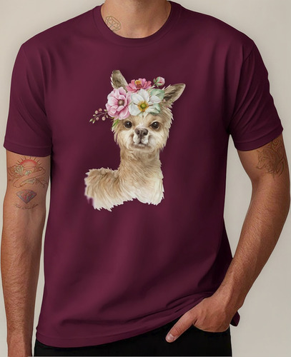 Camiseta De Hombre No Drama Llama Sobredimensionada Para Fan