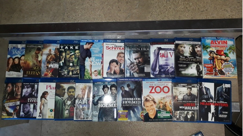 Lote 20 Blu Ray Originales #4