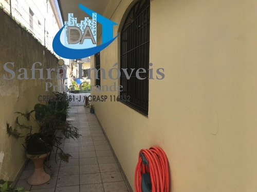 Excelente Sobrado A Venda, De 03 Dormitórios Sendo 01 Suite, No Jardim Guilhermina Em Praia Grande. - So00016 - 33694176