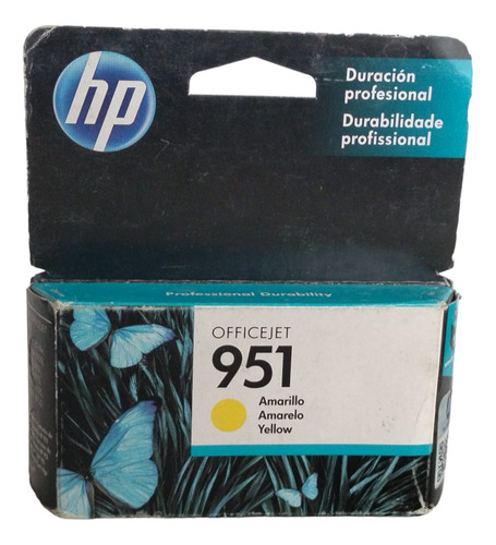 Cartucho Hp 951  Yellow Cn052al  Original