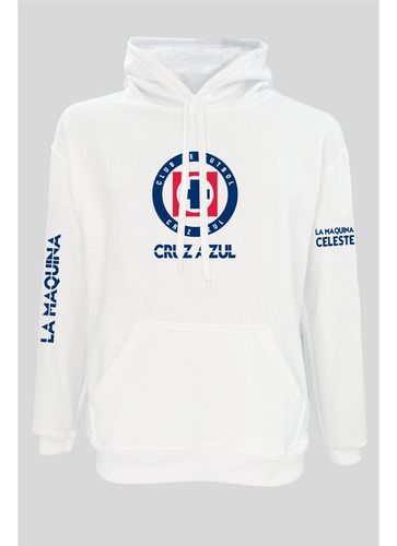 Pack Sudadera, Playera Y Gorra Diseño La Máquina Cruz Azul