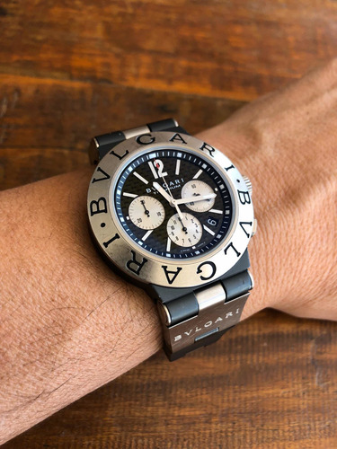Relógio Bvlgari Diagono Titanium Chronograph 44mm