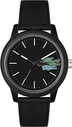 Lacoste Reloj De Cuarzo Para Hombre Con Correa De Silicona,