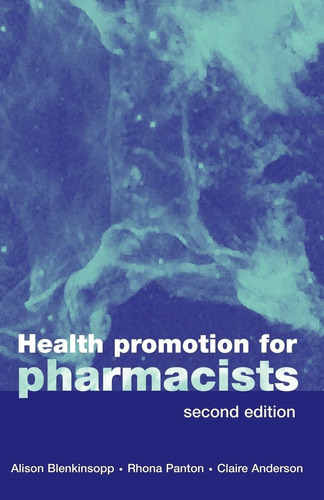 Libro Health Promotion For Pharmacists Nuevo