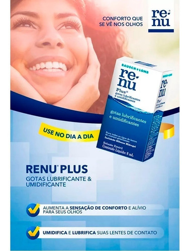 Imagem 3 de 3 de Renu Gotas Umidificante 8ml