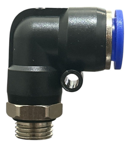 10x Conexão Pneumática Cotovelo Tubo 12mm Rosca 1/4 Bsp