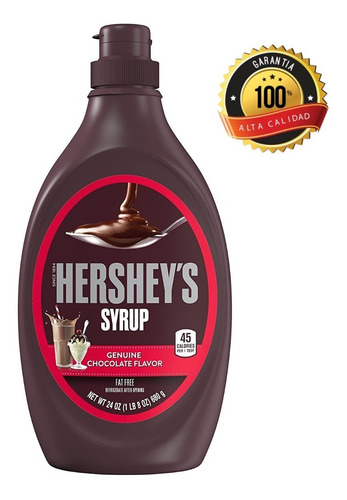 Syrup Caramelo Hersheys X 623g - Kg a $61