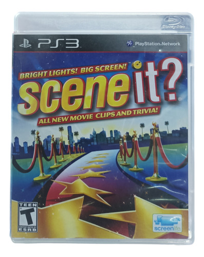 Scene It? Bright Lights! Big Screen! - Warner Bros - Ps3 (Usado)