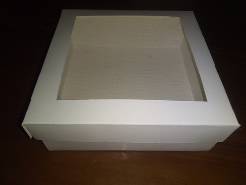Imagen 2 de 10 de Cajas De Cartón Con Visor De Acetato Con O Sin Divisionrs