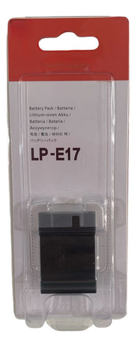 Bat-eria Compativel Lp-e17 Premium Para Cameras Sl3 Sl2 M3