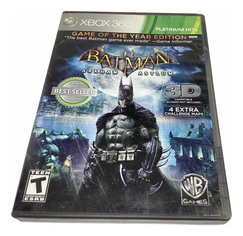 Batman Arkham Asylum Goty Edition Xbox 360