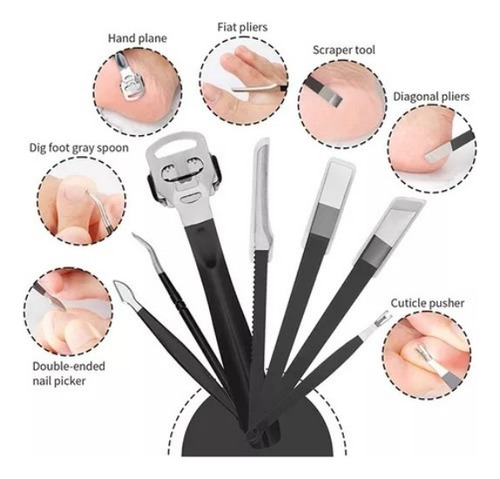 Kits Profesionales Para Cortar Uñas Y Enterradas Uñas