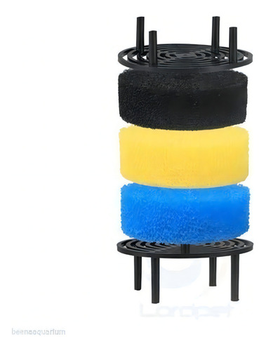 Filtro externo Canister 400 L/h para acuarios de hasta 80 litros de voltaje 127 V