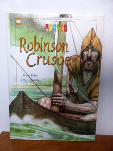 Robinson Crusoe - Daniel Defoe - Coleccion Genios Nº 10